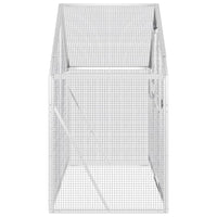 Aviary Silver 179x100x185 cm Aluminium
