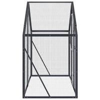 Aviary Anthracite 179x100x185 cm Aluminium