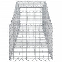 Arched Gabion Baskets 5 pcs 200x50x40/60 cm Galvanised Iron