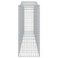 Arched Gabion Basket 400x50x120/140 cm Galvanised Iron