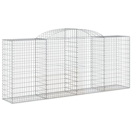 Arched Gabion Basket 300x50x120/140 cm Galvanised Iron