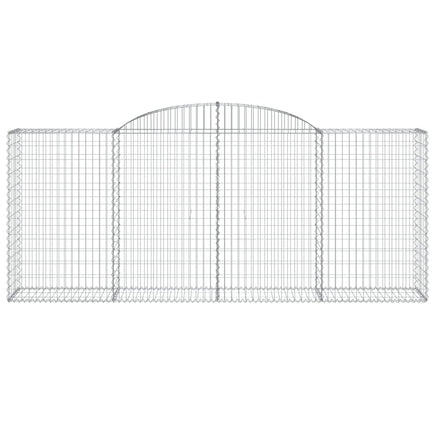 Arched Gabion Basket 300x50x120/140 cm Galvanised Iron