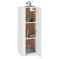 Wall Mounted TV Cabinet White 40x34.5x100 cm