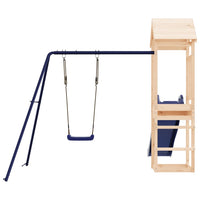 Outdoor Playset Solid Wood Pine