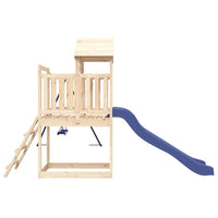 Outdoor Playset Solid Wood Pine