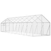Aviary Silver 1.79x8x1.85 m Aluminium