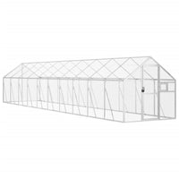 Aviary Silver 1.79x10x1.85 m Aluminium