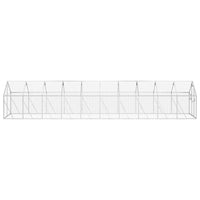 Aviary Silver 1.79x10x1.85 m Aluminium
