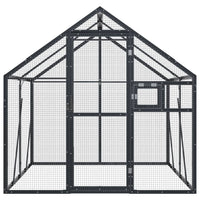 Aviary Anthracite 1.79x2x1.85 m Aluminium