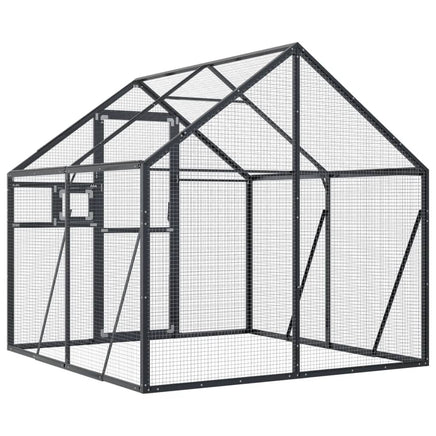 Aviary Anthracite 1.79x2x1.85 m Aluminium