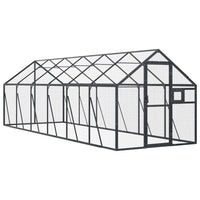 Aviary Anthracite 1.79x6x1.85 m Aluminium