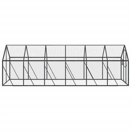 Aviary Anthracite 1.79x6x1.85 m Aluminium