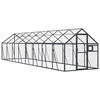Aviary Anthracite 1.79x8x1.85 m Aluminium