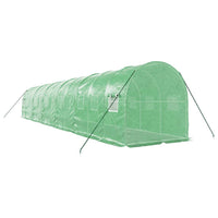 Greenhouse with Steel Frame Green 24 12x2x2 m