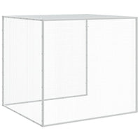 Chicken Cage with Roof Anthracite 403x98x90 cm Galvanised Steel