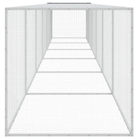Chicken Cage with Roof Anthracite 603x98x90 cm Galvanised Steel
