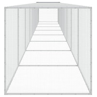 Chicken Cage with Roof Anthracite 803x98x90 cm Galvanised Steel