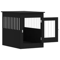 Dog Crate Furniture Black 55x80x68 cm Engineered Wood