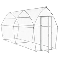 Chicken Cage Silver 400x105x182 cm Galvanised Steel
