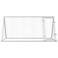 Chicken Cage Silver 200x105x91 cm Galvanised Steel