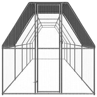 Chicken Cage 2x10x2 m Galvanised Steel