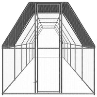 Chicken Cage 2x12x2 m Galvanised Steel