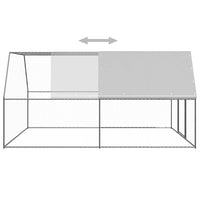 Chicken Cage 3x4x2 m Galvanised Steel