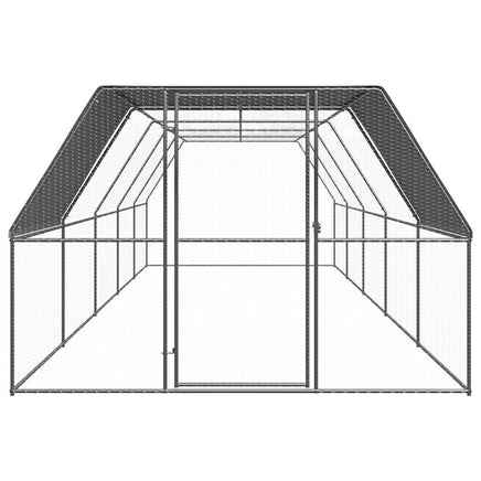 Chicken Cage 3x10x2 m Galvanised Steel