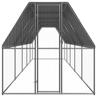 Chicken Cage 2x10x2 m Galvanised Steel