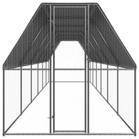 Chicken Cage 2x12x2 m Galvanised Steel