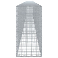 Gabion Basket with Cover 900x50x100 cm Galvanised Iron