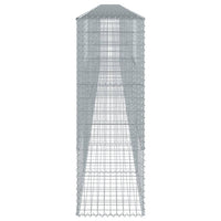 Gabion Basket with Cover 1000x50x150 cm Galvanised Iron
