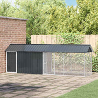 Bird Cage Anthracite 422 x 103 x 142 cm Galvanised steel