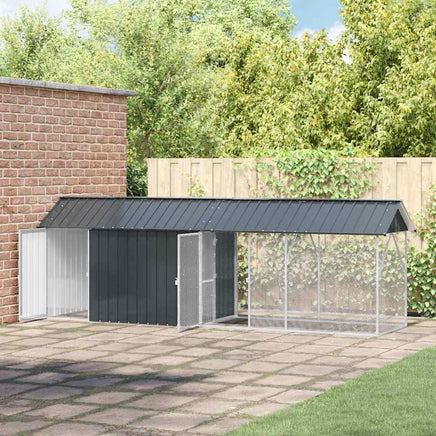 Bird Cage Anthracite 422 x 103 x 142 cm Galvanised steel