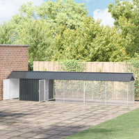 Bird Cage Anthracite 630 x 103 x 142 cm Galvanised steel