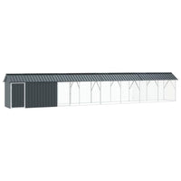 Bird Cage Anthracite 844 x 103 x 142 cm Galvanised steel