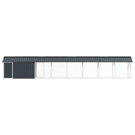 Bird Cage Anthracite 844 x 103 x 142 cm Galvanised steel