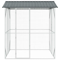 Bird Cage Anthracite 215 x 208 x 247 cm Galvanised steel