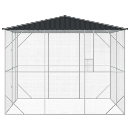 Bird Cage Anthracite 227 x 310 x 247 cm Galvanised steel