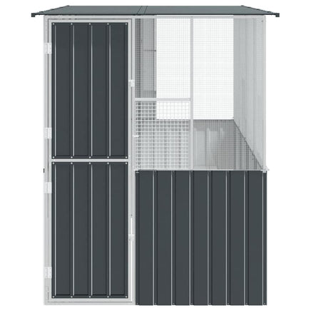 Bird Cage Anthracite 154 x 307 x 200 cm Galvanised steel