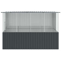 Bird Cage Anthracite 154 x 307 x 200 cm Galvanised steel