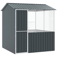 Bird Cage Anthracite 215 x 209 x 230 cm Galvanised steel