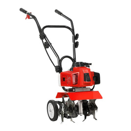 88CC Tiller Garden Cultivator Rototiller 4 Blades Soil Plower Rotary Hoe Tools Kings Warehouse