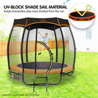8ft Removable Twister Trampoline Roof Shade Cover Sports & Fitness Kings Warehouse 
