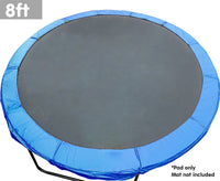 8ft Replacement Reinforced Outdoor Round Trampoline Safety Spring Pad Cover (8 Feet) Sports & Fitness Kings Warehouse 