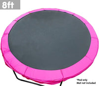 8ft Trampoline Replacement Pad Round - Pink Sports & Fitness Kings Warehouse 