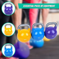 8KG, 12KG, 16KG Pro-Grade Steel KettleBell Set Sports & Fitness Kings Warehouse 