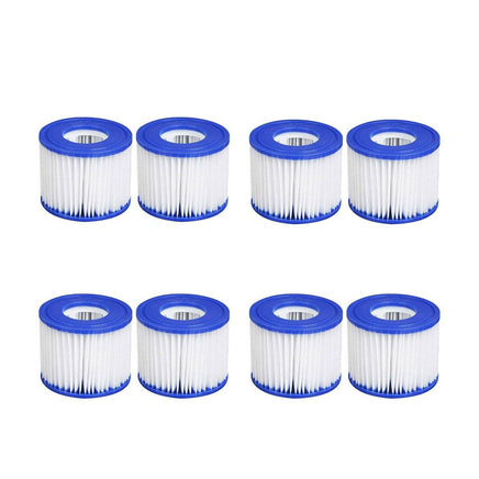 8PCS Replacement Bestway VI Filter Cartridge Inflatable Lay-Z-Spa Filters 58323 Kings Warehouse 