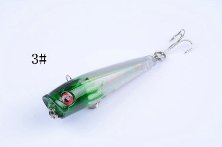 8X 6.5cm Popper Poppers Fishing Lure Lures Surface Tackle Fresh Saltwater Kings Warehouse 