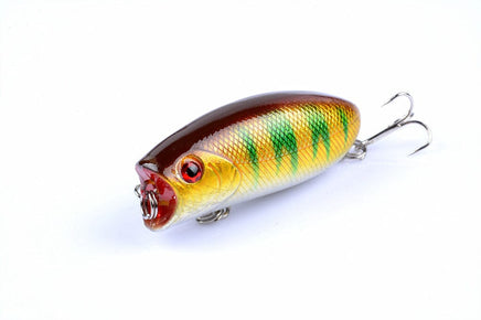 8X 6cm Popper Poppers Fishing Lure Lures Surface Tackle Fresh Saltwater Kings Warehouse 